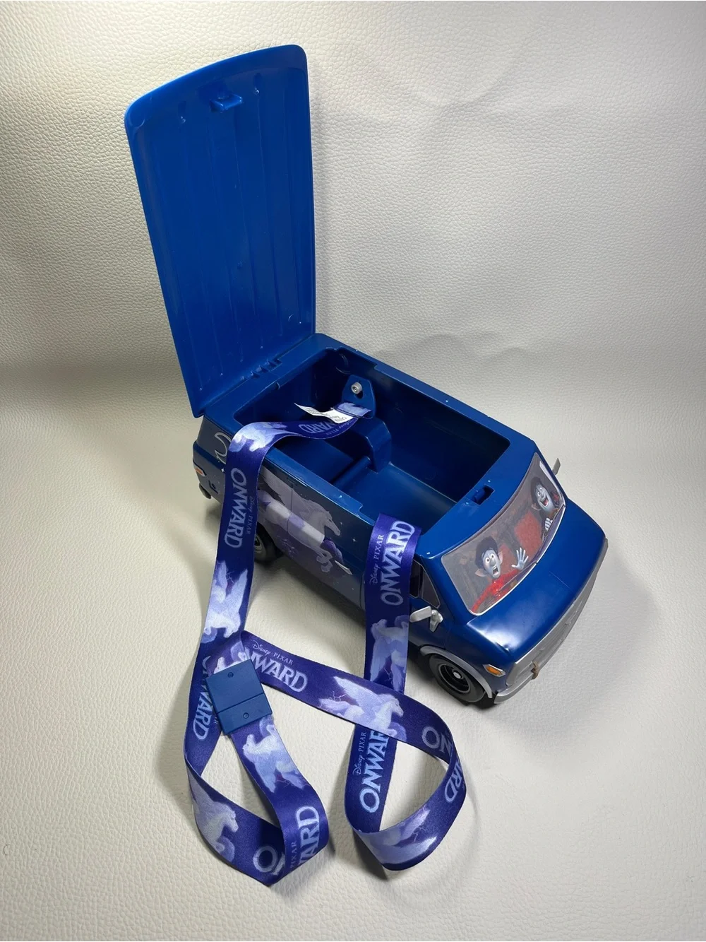 Disney Parks Pixar Onward Guinevere Van Light-Up Popcorn Bucket w/ Lanyard